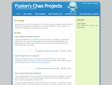 Tablet Screenshot of chao.tehfusion.co.uk
